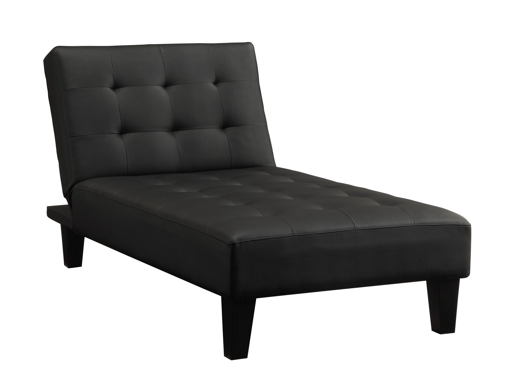 Black Leather Chaise Lounge Ideas On Foter