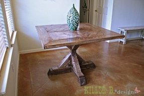 Square Pedestal Dining Table - Foter