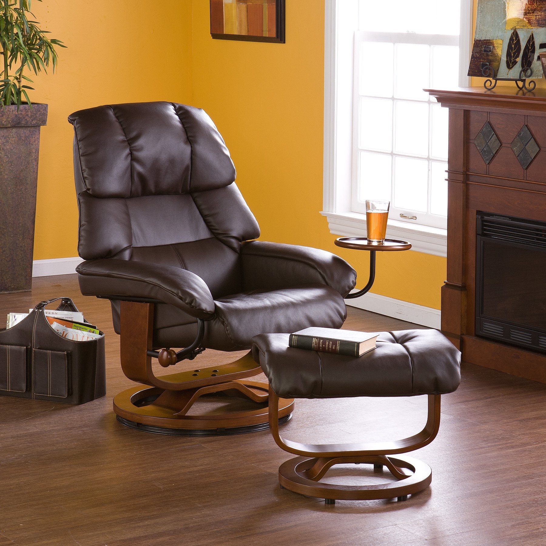 Recliner chairs with ottoman