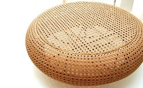 Rattan Round Coffee Table - Foter