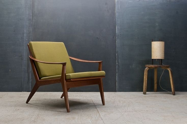 Danish modern relling bambi sculptural teak chair modern armchairs