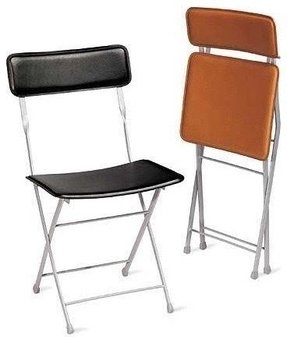 Lina Leather Folding Chair Modern Dining Chairs And Benches ?s=pi