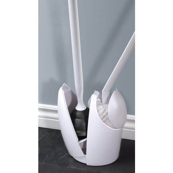 toilet brush with plunger