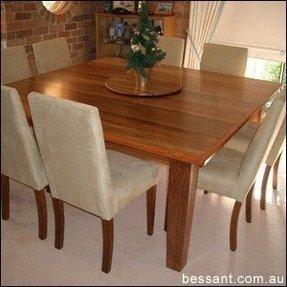 Square 8 Seater Dining Table - Foter