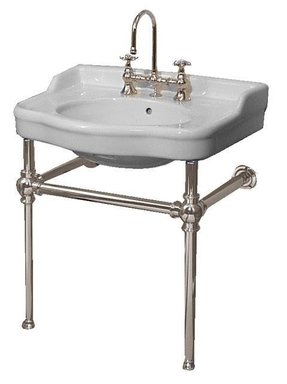 Console Sink With Metal Legs - Foter
