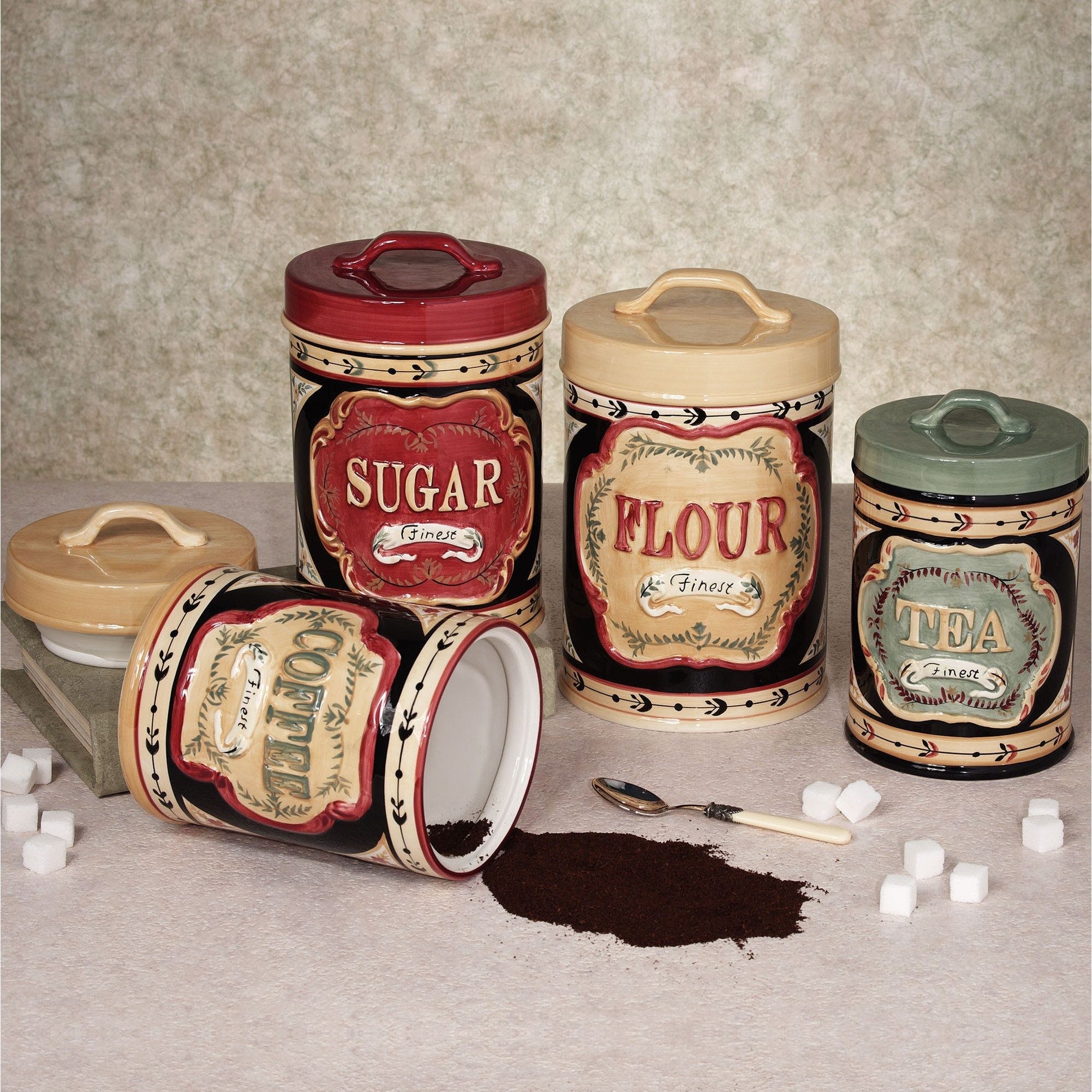 Country store canister set