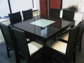 Square Dining Room Table Seats 8 - Foter