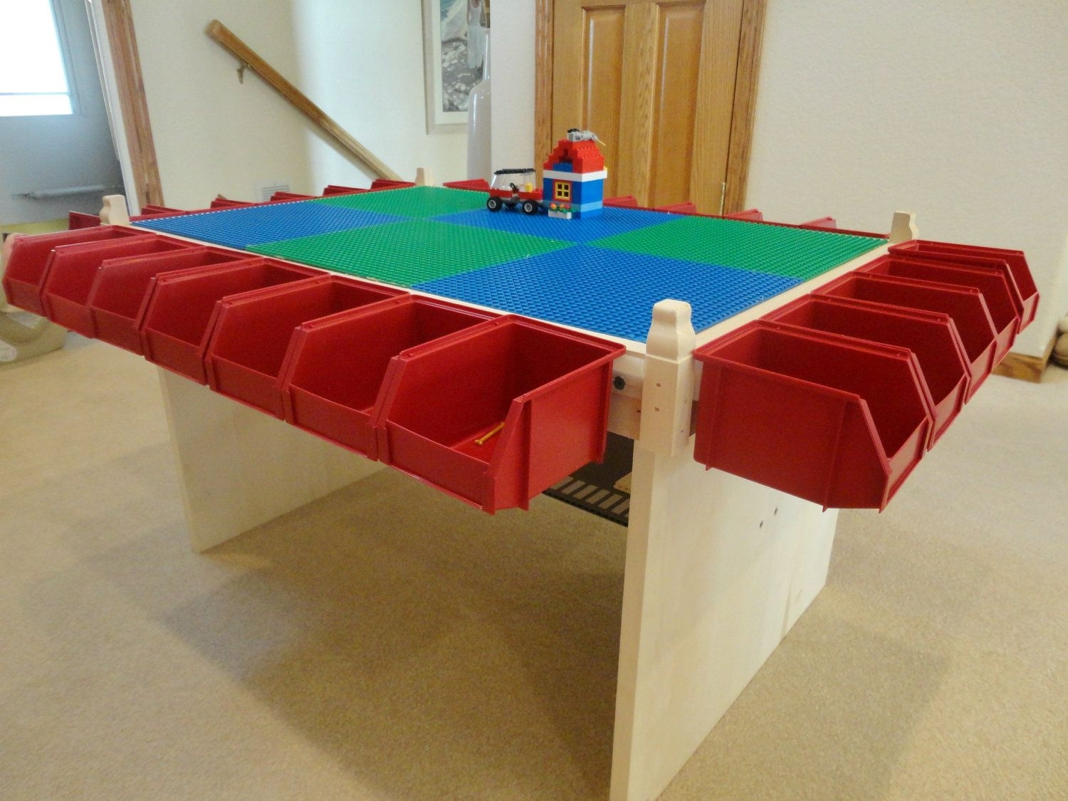 Lego table kids play table lots of