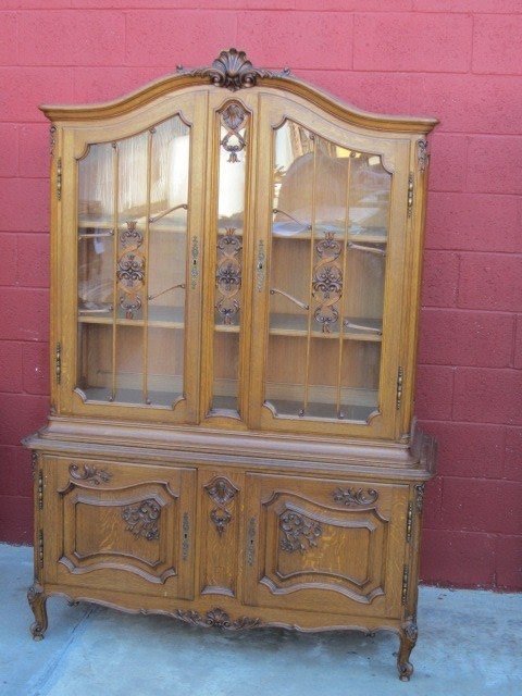 French antique china cabinet display cabinet curio cabinet antique 2