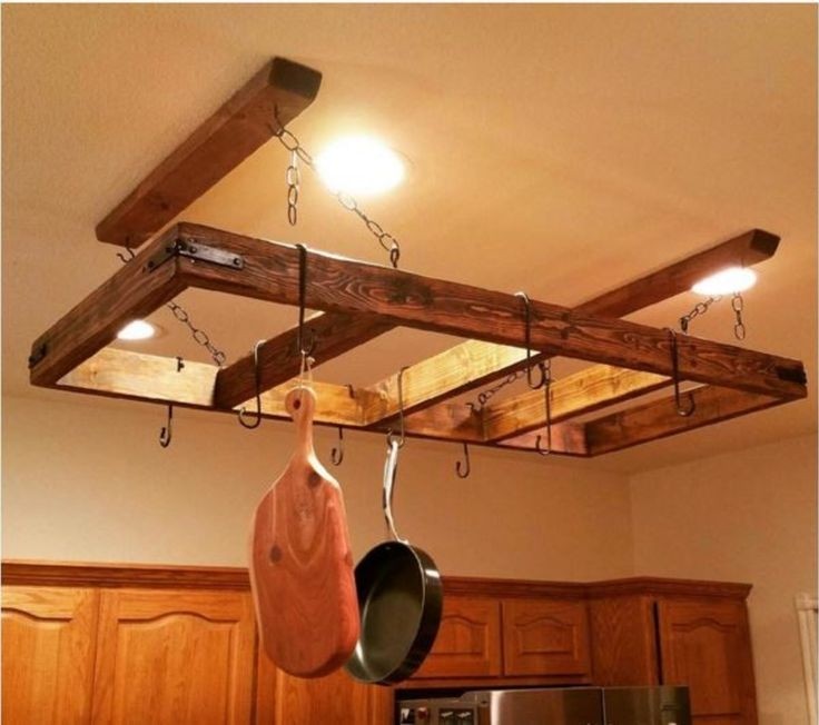 12 diy pot rack projects to save space in your