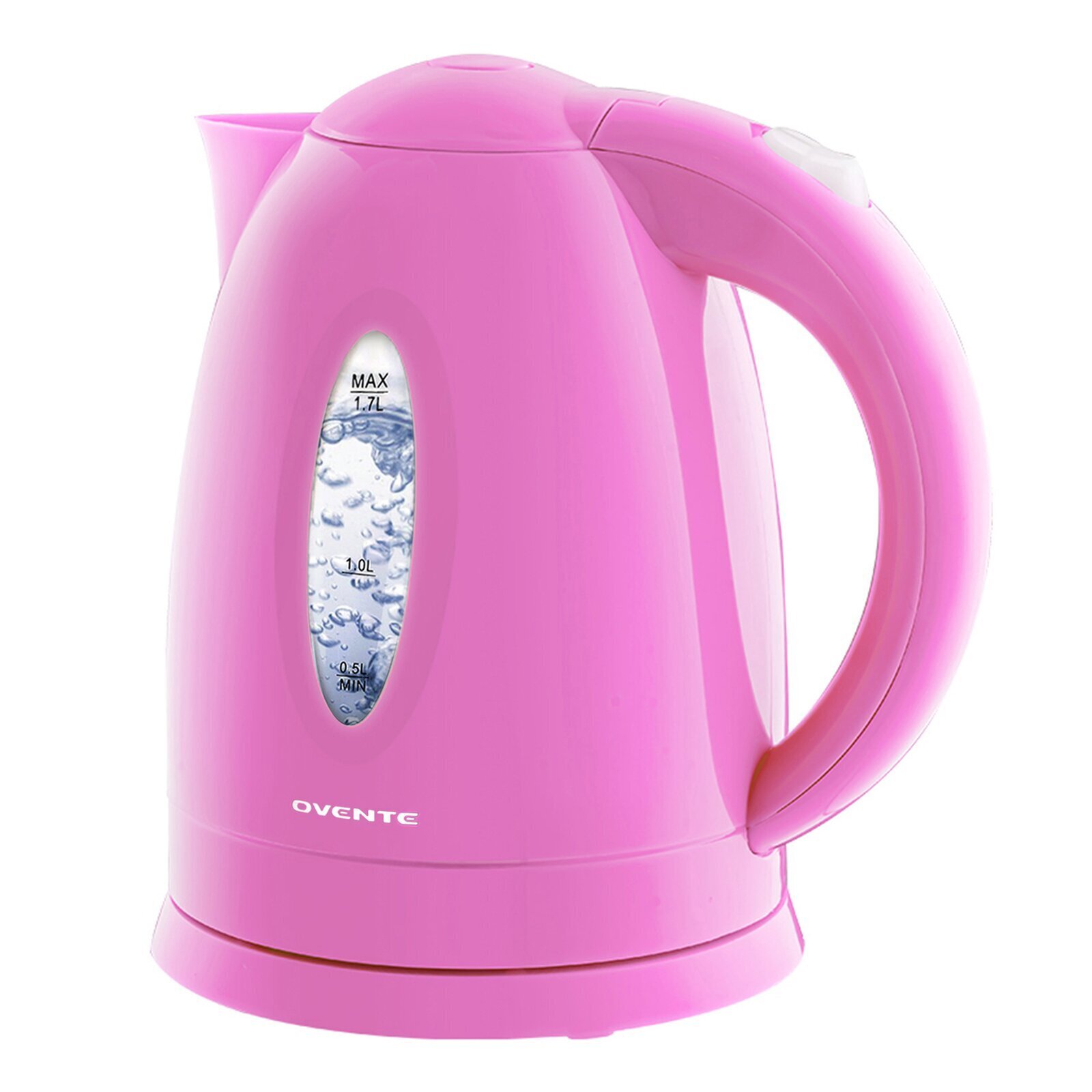 Plastic Electric Hot Pink Tea Kettle 