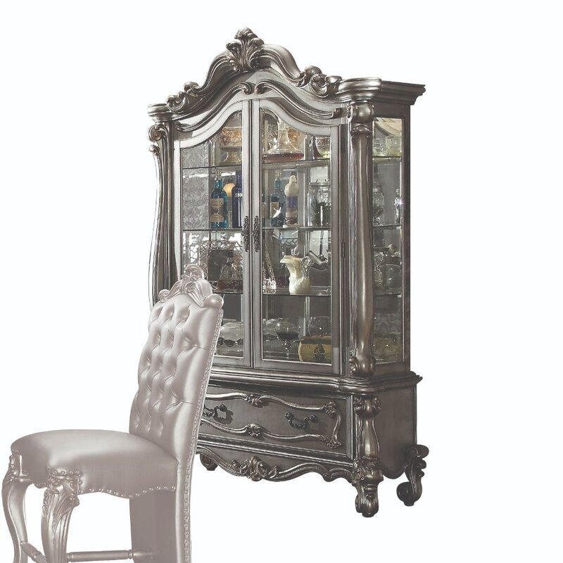 Large French Curio Cabinet