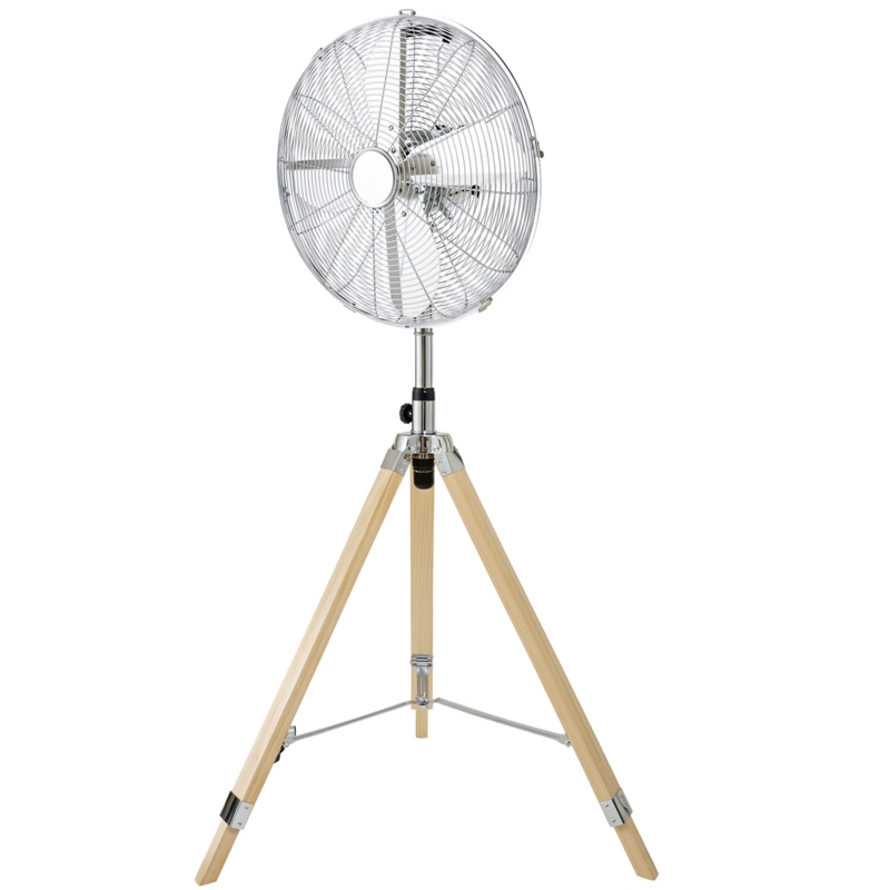 Adjustable Oscillating Floor Fan