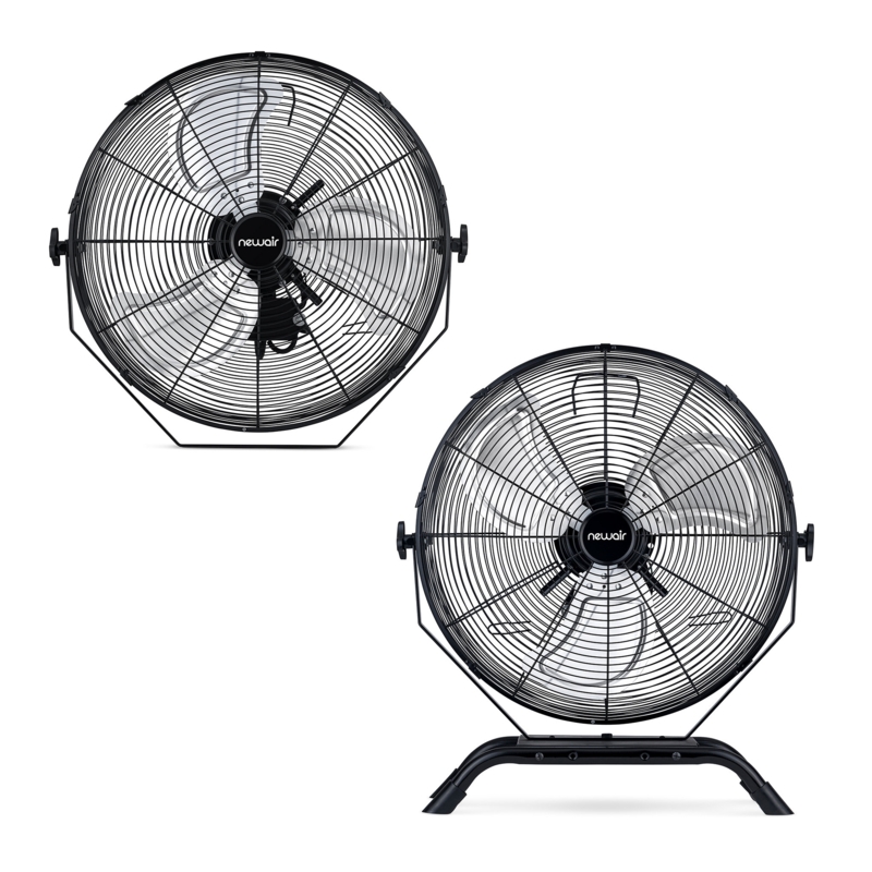 Newair 18 Outdoor Rated 2-in-1 High Velocity Floor or Wall Mounted Fan