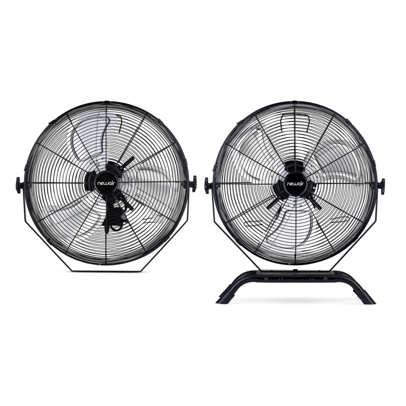 Newair 20 Outdoor Rated 2-in-1 High Velocity Floor or Wall Mounted Fan