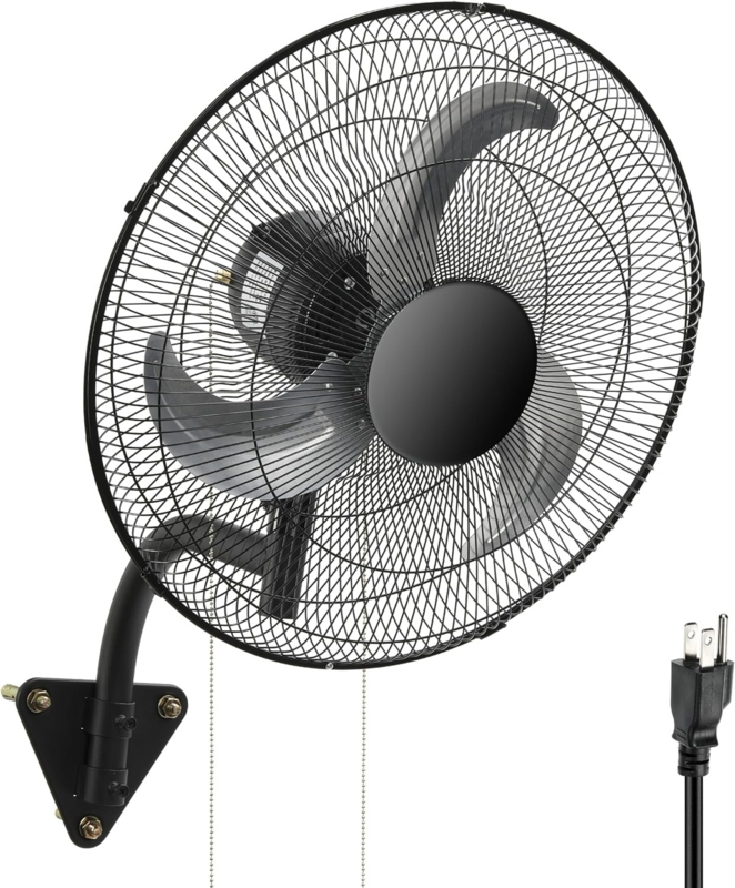Simple Deluxe 26" Oscillating Wall Mounted Fan