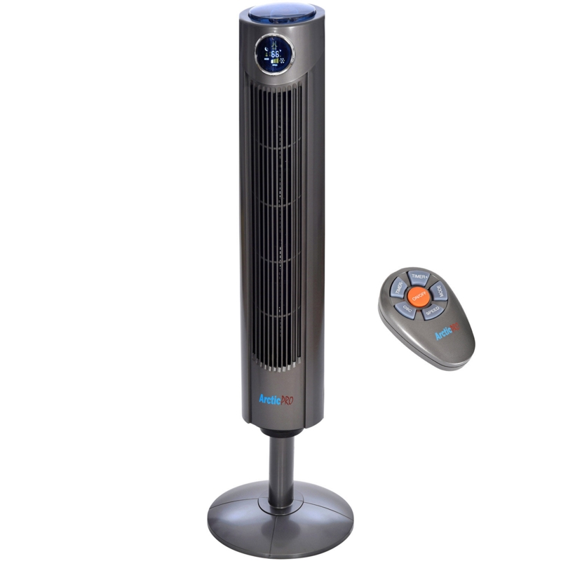42" Arctic-Pro Digital Screen Tower Fan with Remote Control