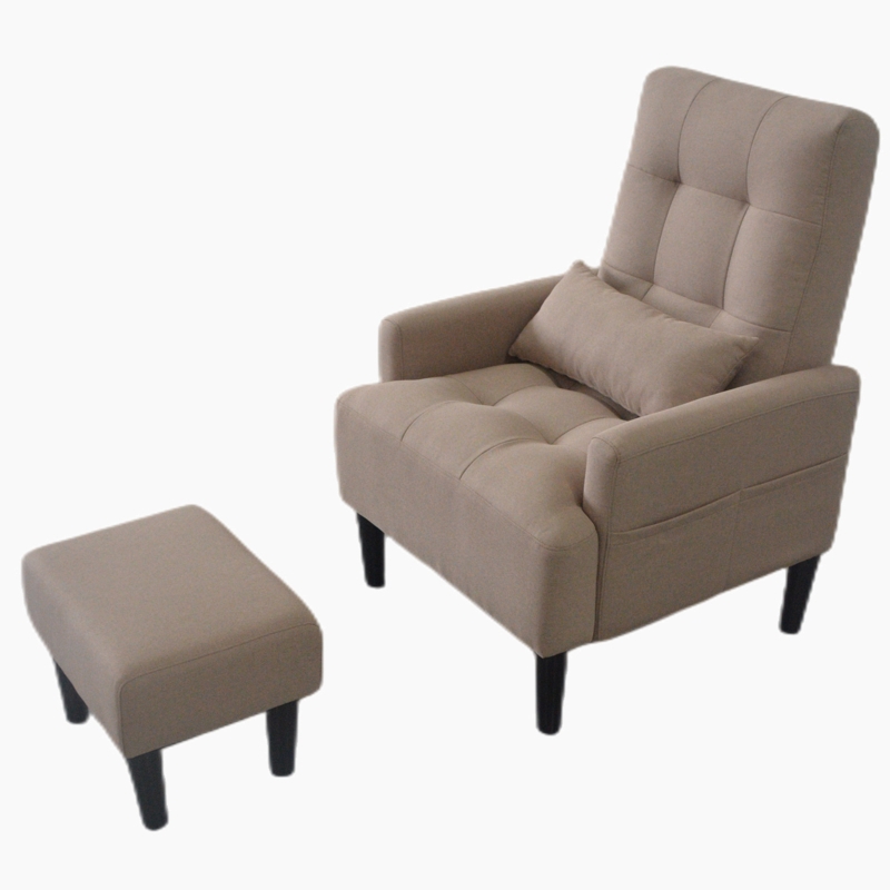 26.77" Wide Manual Standard Recliner with Ottoman