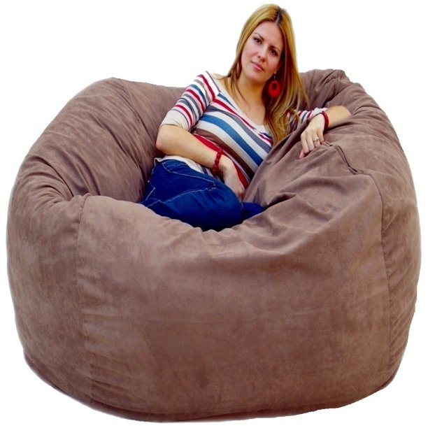 Cozy Sack 5-Feet Bean Bag Chair, Large, Earth