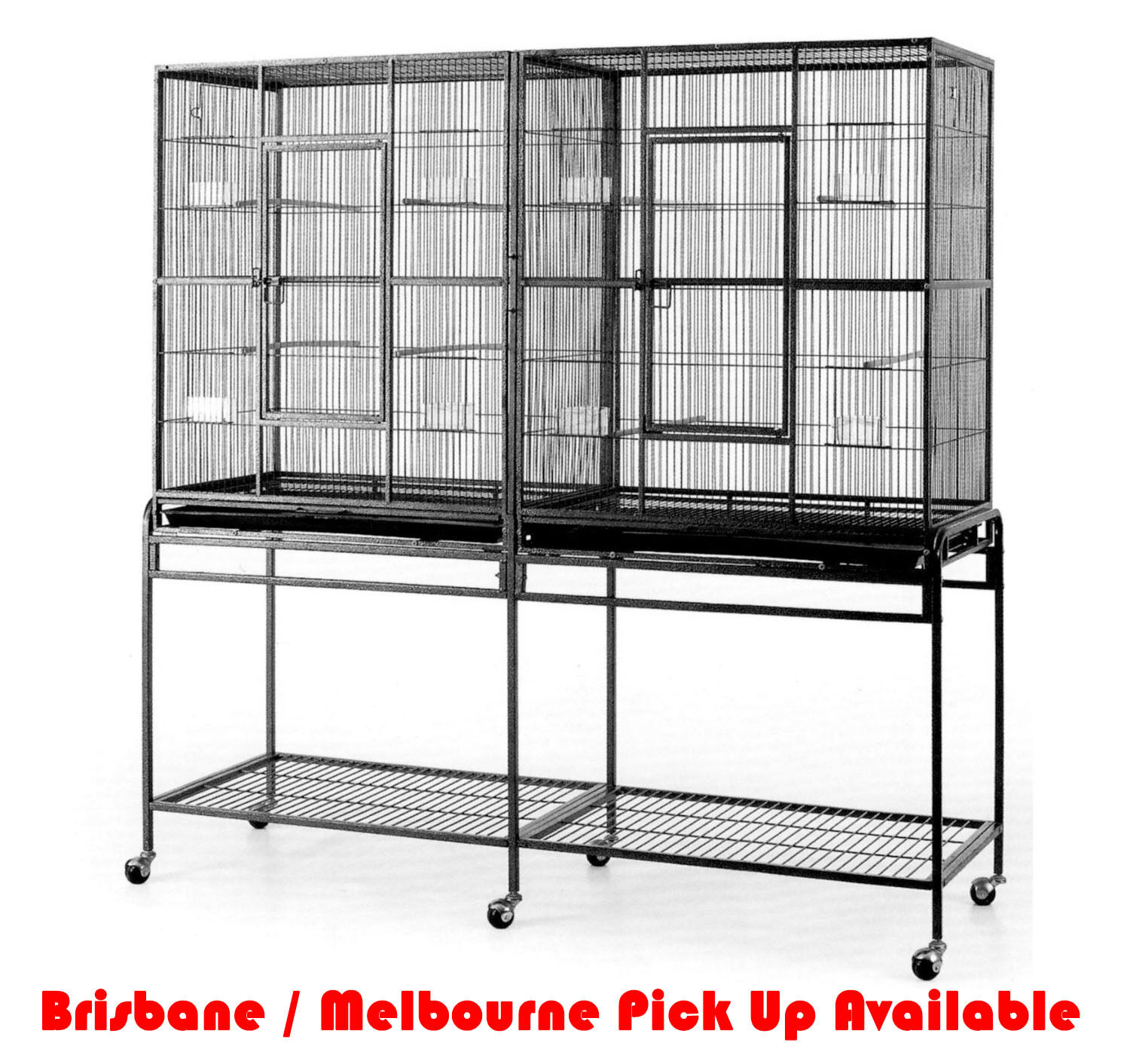 double bird cage for sale