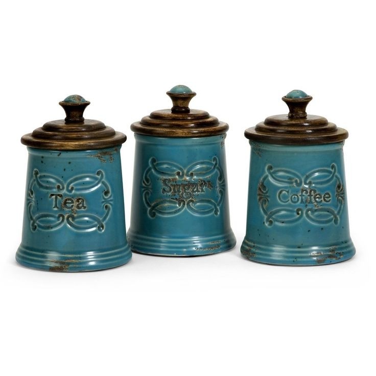 Teal Canister Sets - Foter