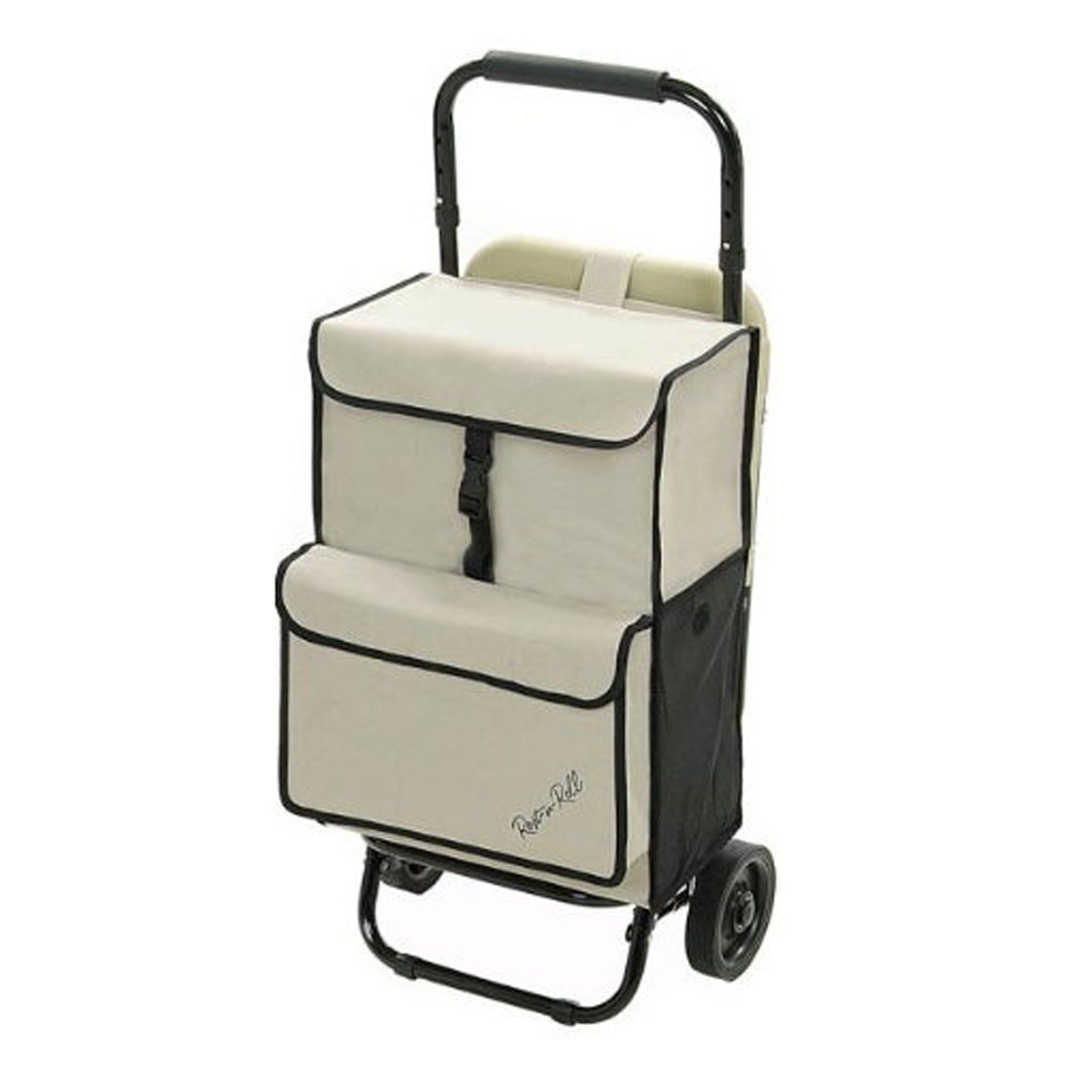 Rest-n-Roll STND-1 Deluxe Multipurpose Carrying Cart With Built-in Seat