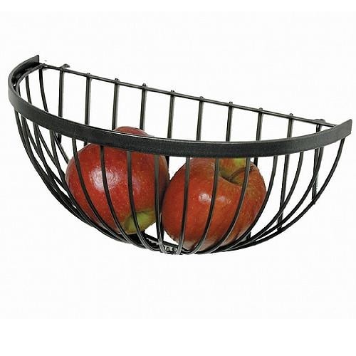Enclume WBC1 Wire Fruit Basket, Hammered Steel
