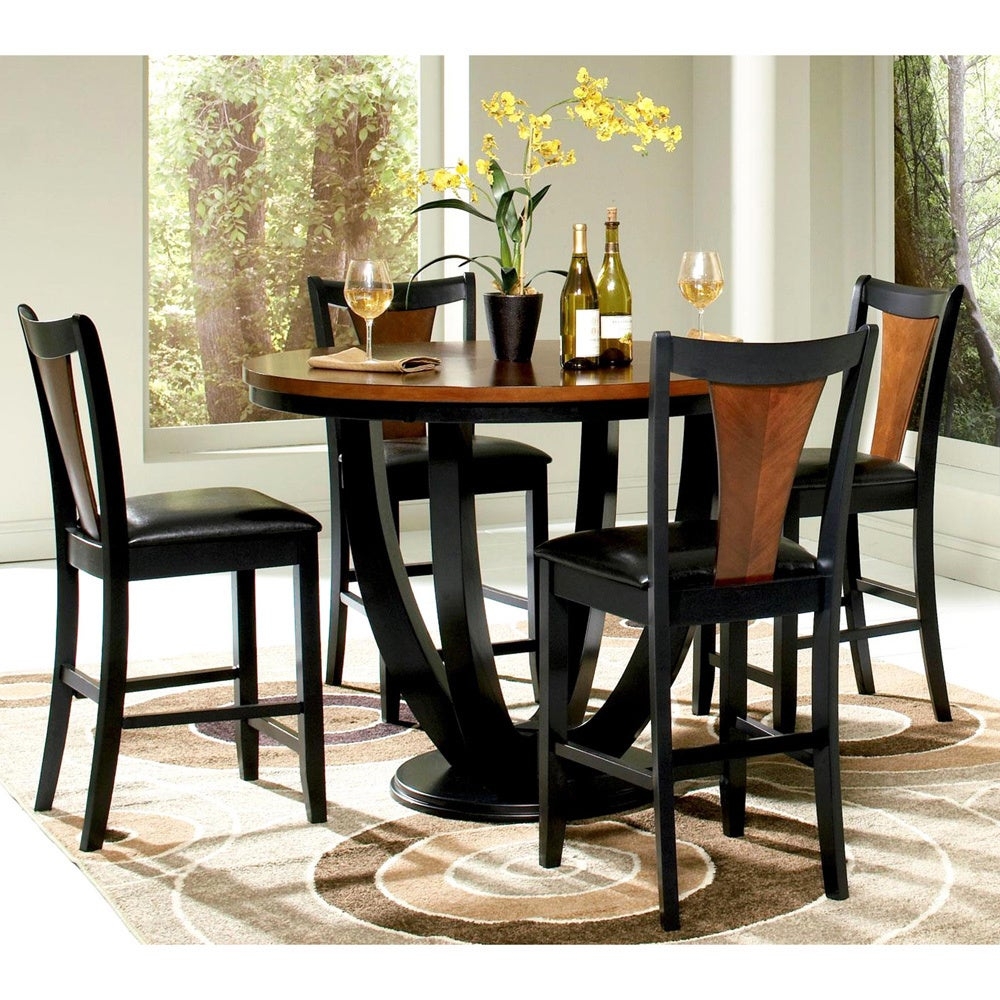 Boyer 5-Pc Counter Height Table Set by Coaster