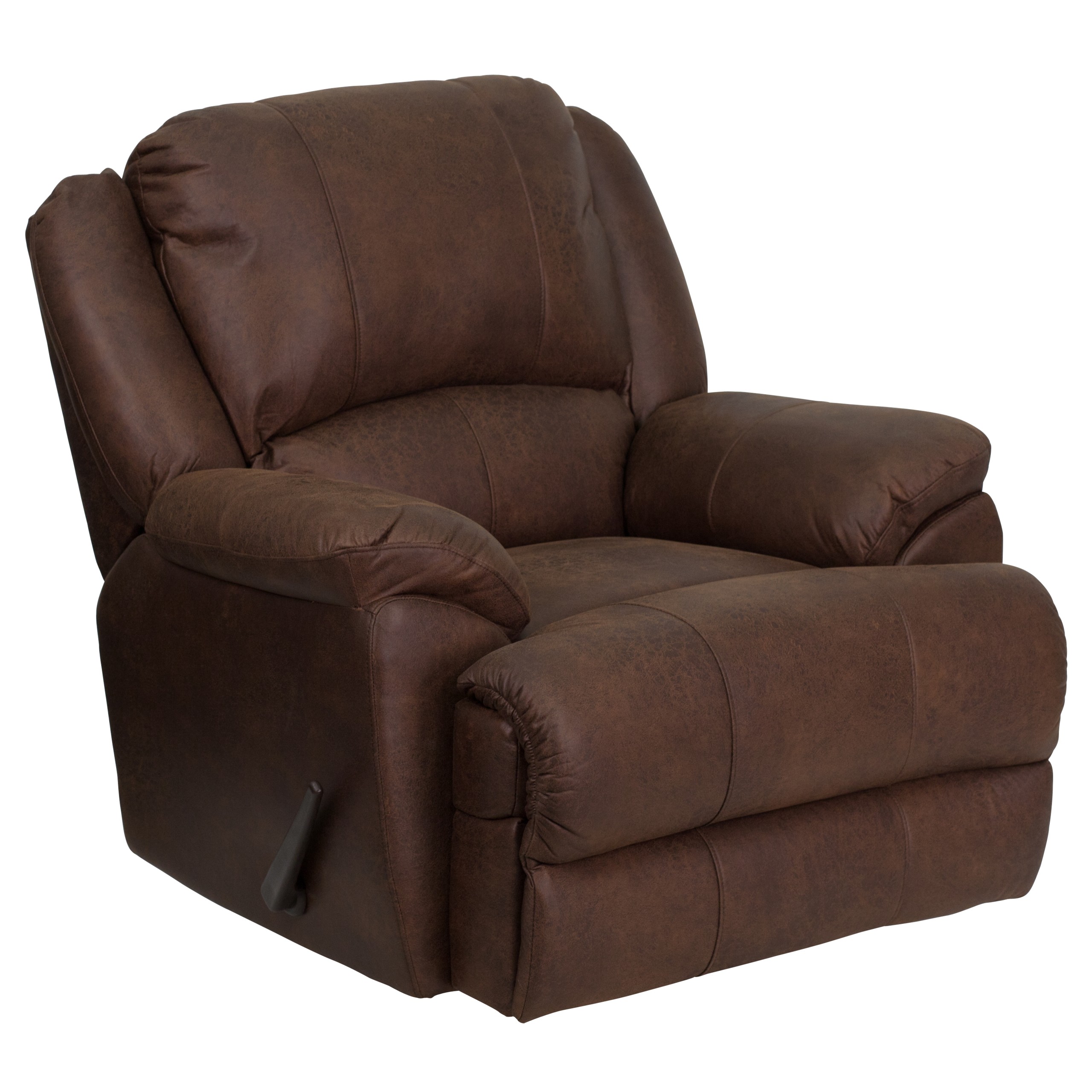 Microfiber rocker 2024 recliner chair