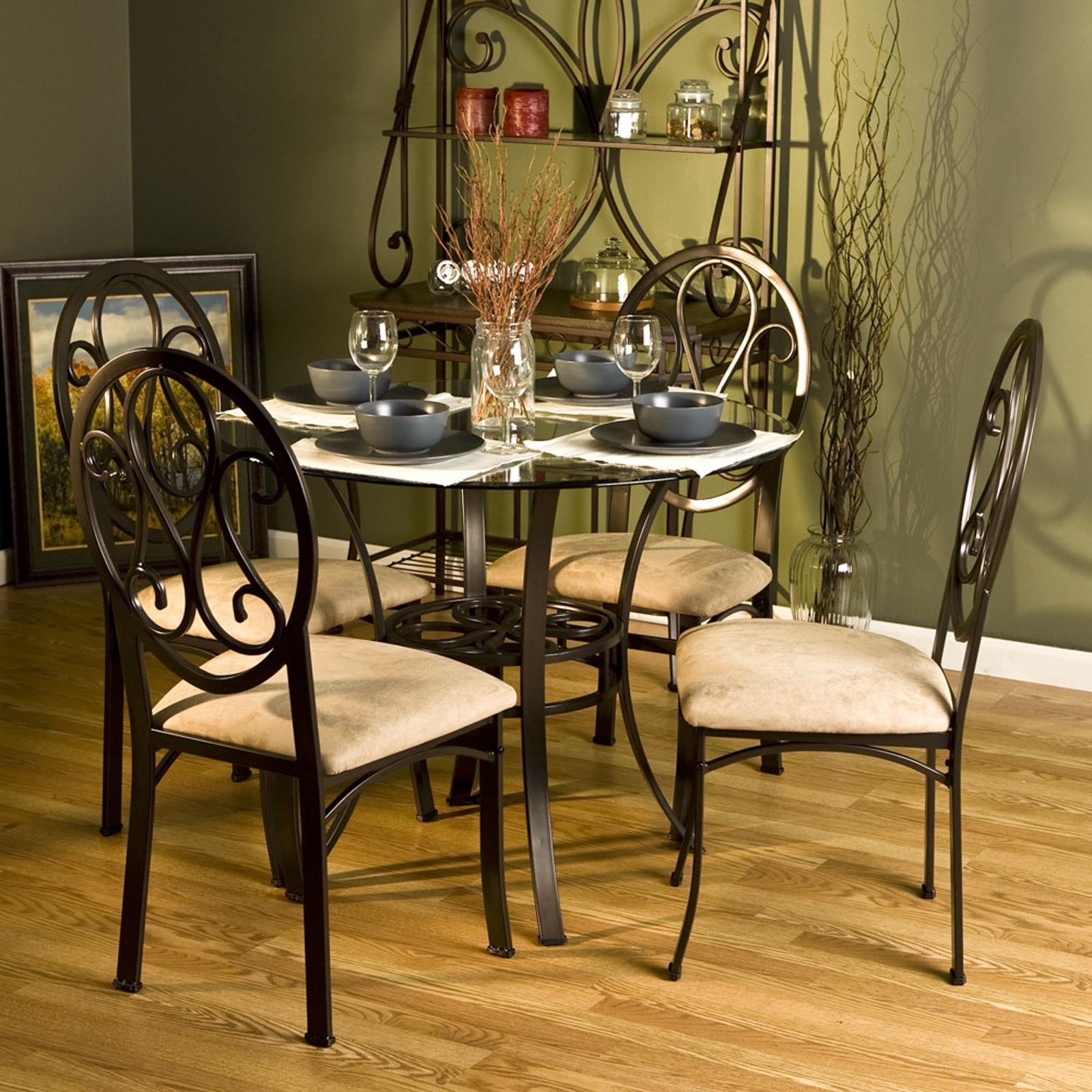 Round Glass Dining Room Table Sets - Ideas On Foter