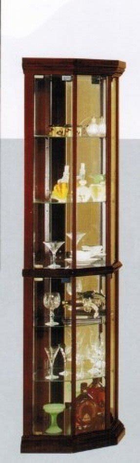 Contemporary Corner Curio Cabinet - Foter