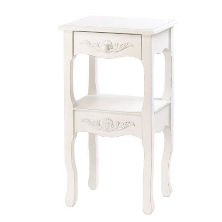 Country French Style Marseilles Accent End Table Stand