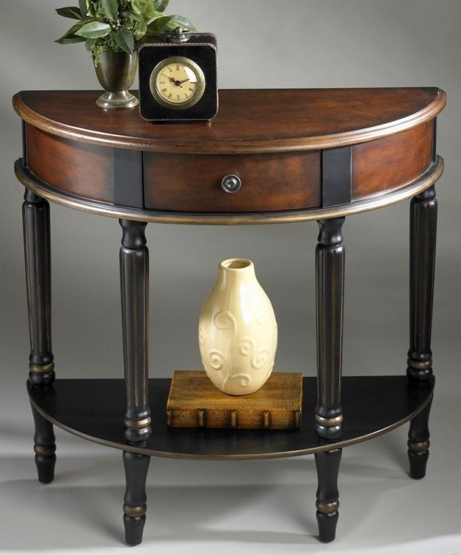 Demilune Console Cabinet Ideas On Foter