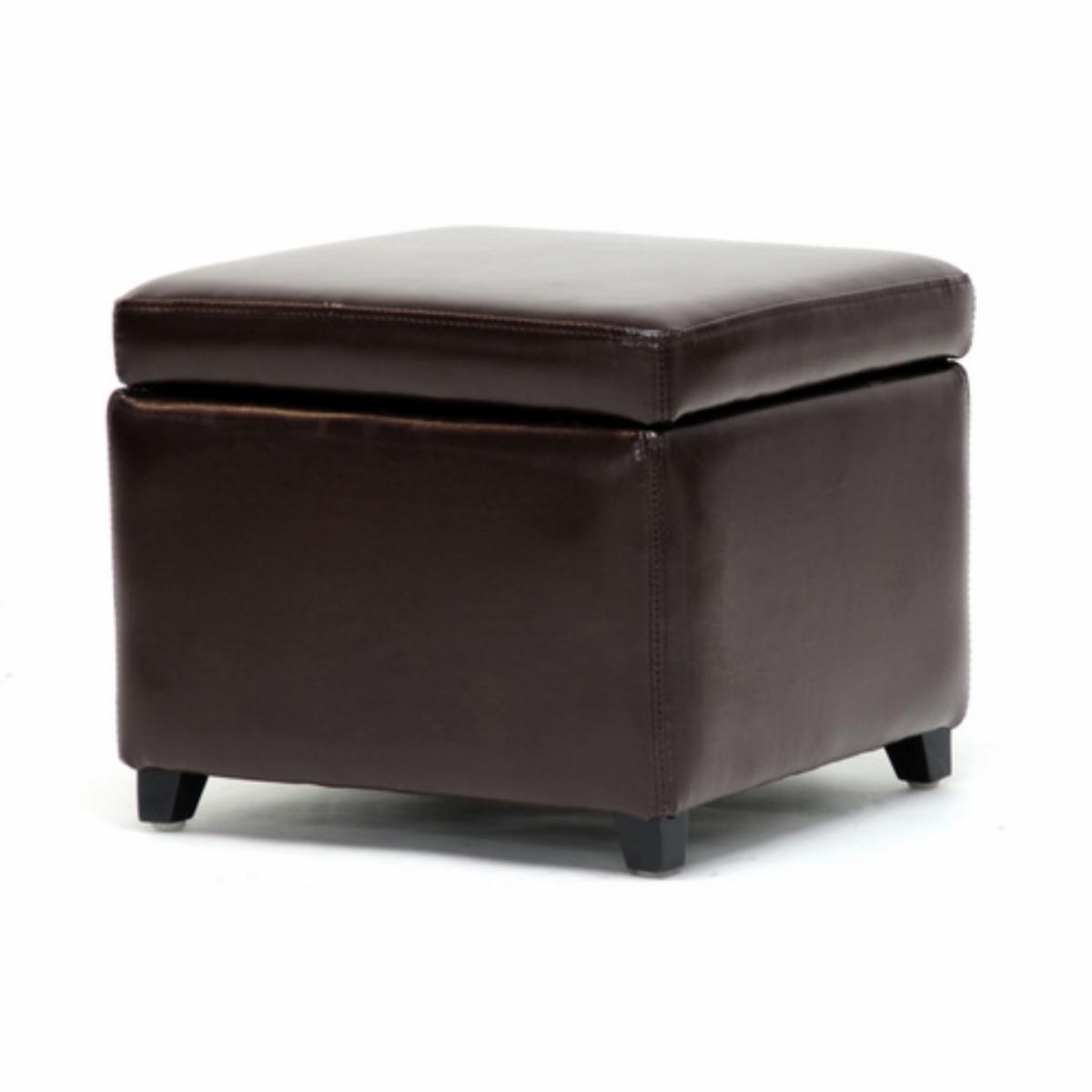 Mainstays Square Storage Ottoman, Multiple Colors
