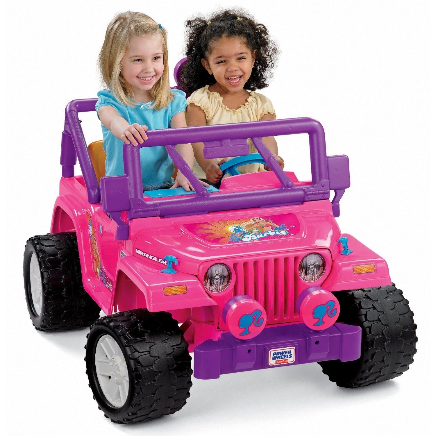 barbie pedal car