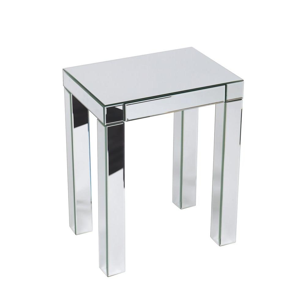 Ave Six REF17-SLV Reflections Accent Table