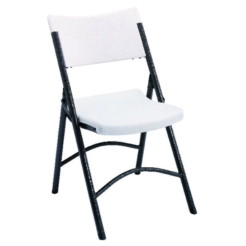 Blow Mold Apex Sc2001 "Living Accents" Folding Chair Plastic 16"x17"