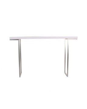 Home Collection 55 By 13 Inch Repetir White Lacquer Console Table 