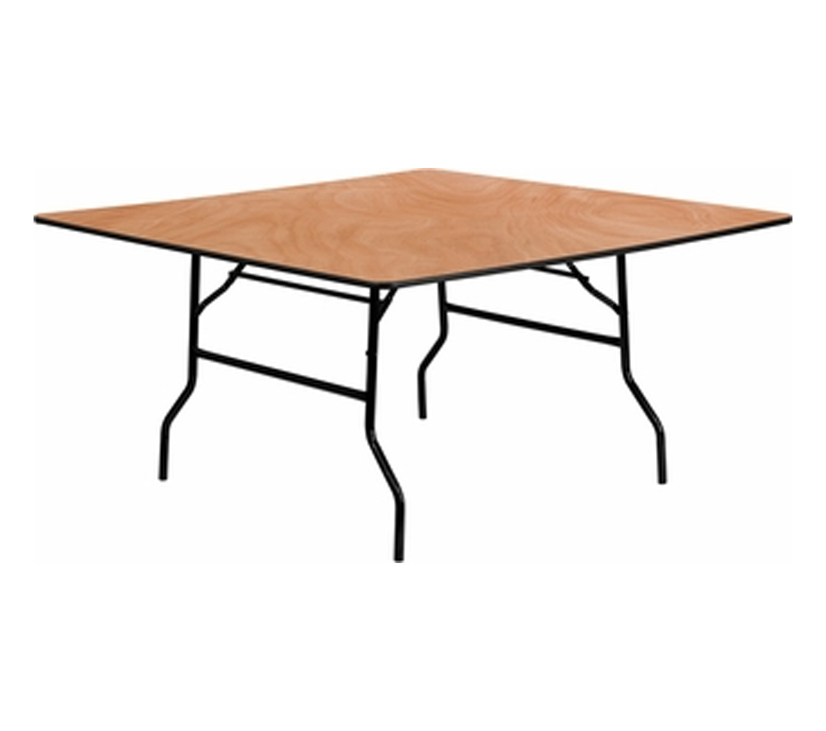 FlashFurniture YT-WFFT60-SQ-GG 60-Inch Square Wood Folding Banquet Table