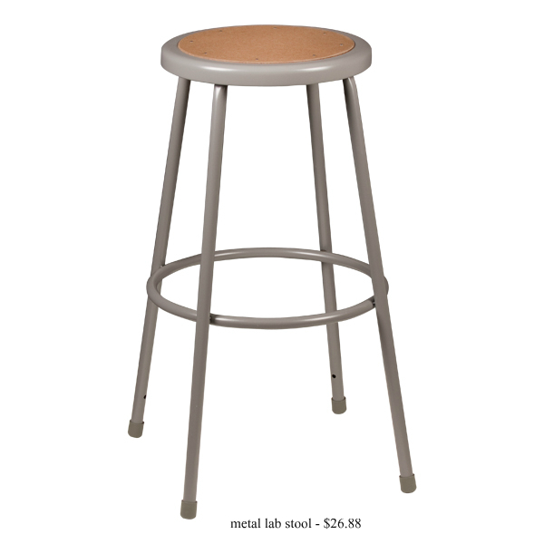VINTAGE STACKING STOOLS LAB STOOLS WITH TIMBER SEAT