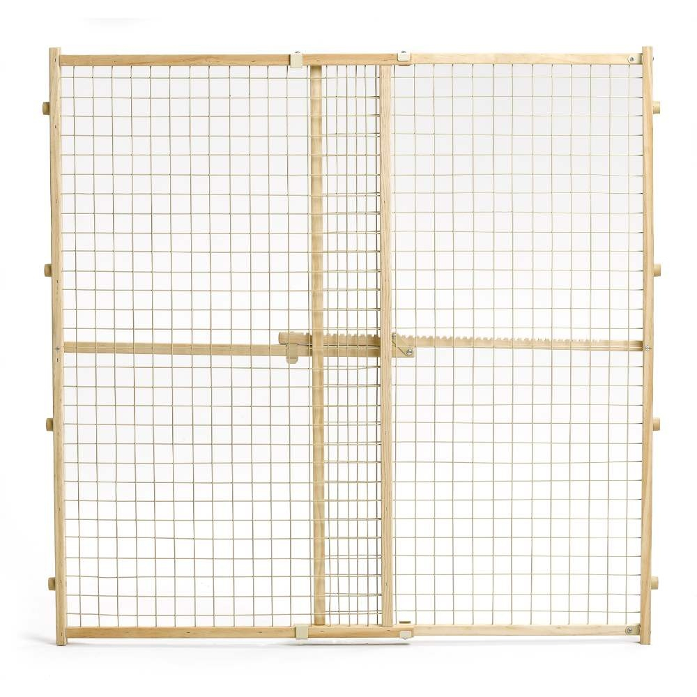 Midwest Wire Mesh Pet Gate, 29 Inches to 50 Inches wide x 44 Inches tall