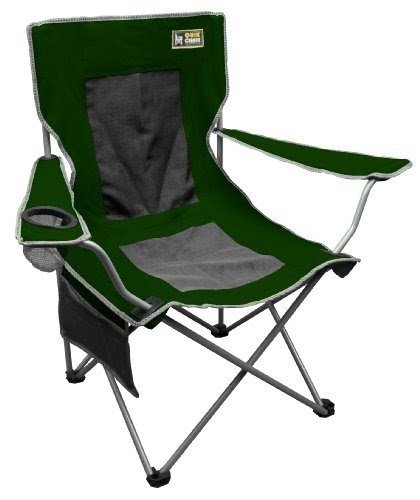 Quik Shade Mesh Quad Chair (Forest Green/Black)