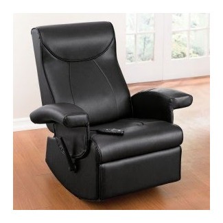 Plus+Size Living Brylanehome Extra Wide Three-In-One Massaging Recliner Rocker
