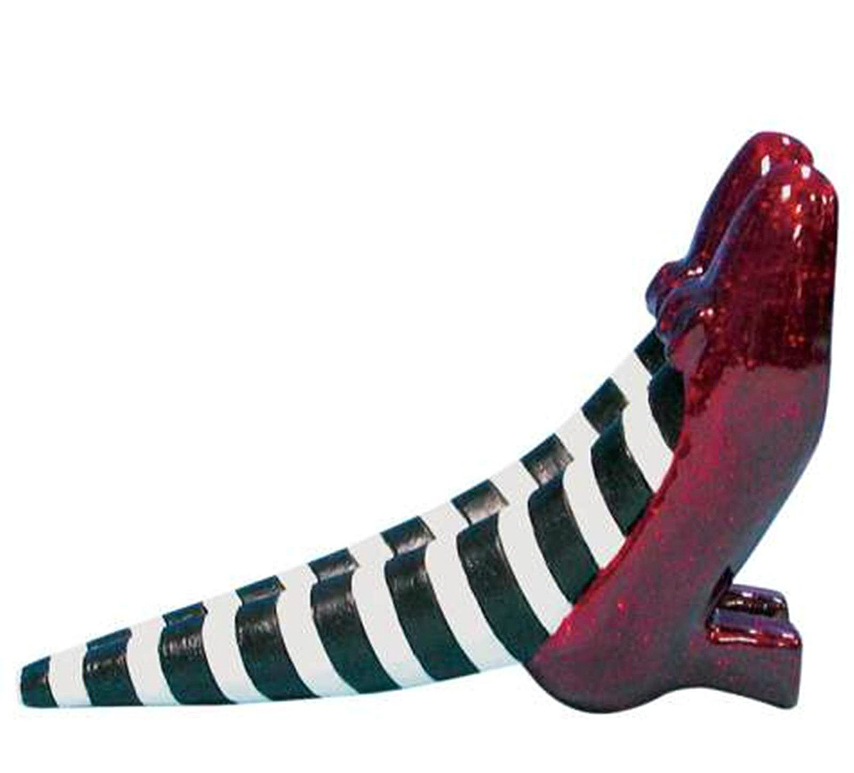 The Wizard of Oz Red Ruby Slippers Doorstop - Wicked Witch of the East
