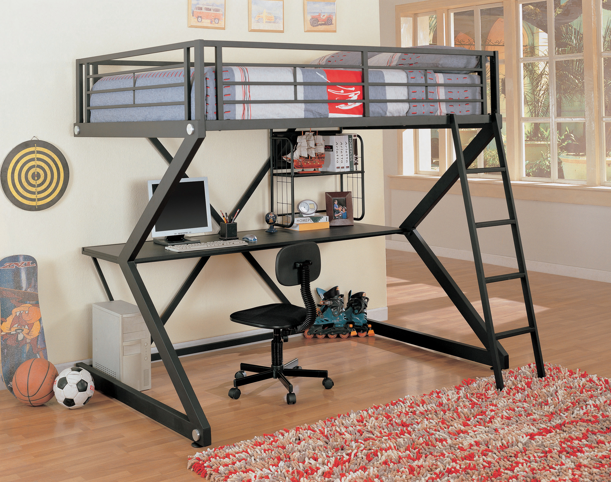 Bunk Beds With Desks Underneath Ideas On Foter