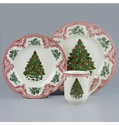Pattern: OLD BRITAIN CASTLES PINK CHRISTMAS,MADE IN CHINA,Manufacturer: Joh...