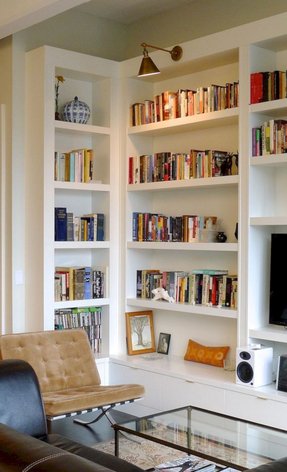 bookcases modern foter bookcase contemporary combined bars chrome finish together dark create