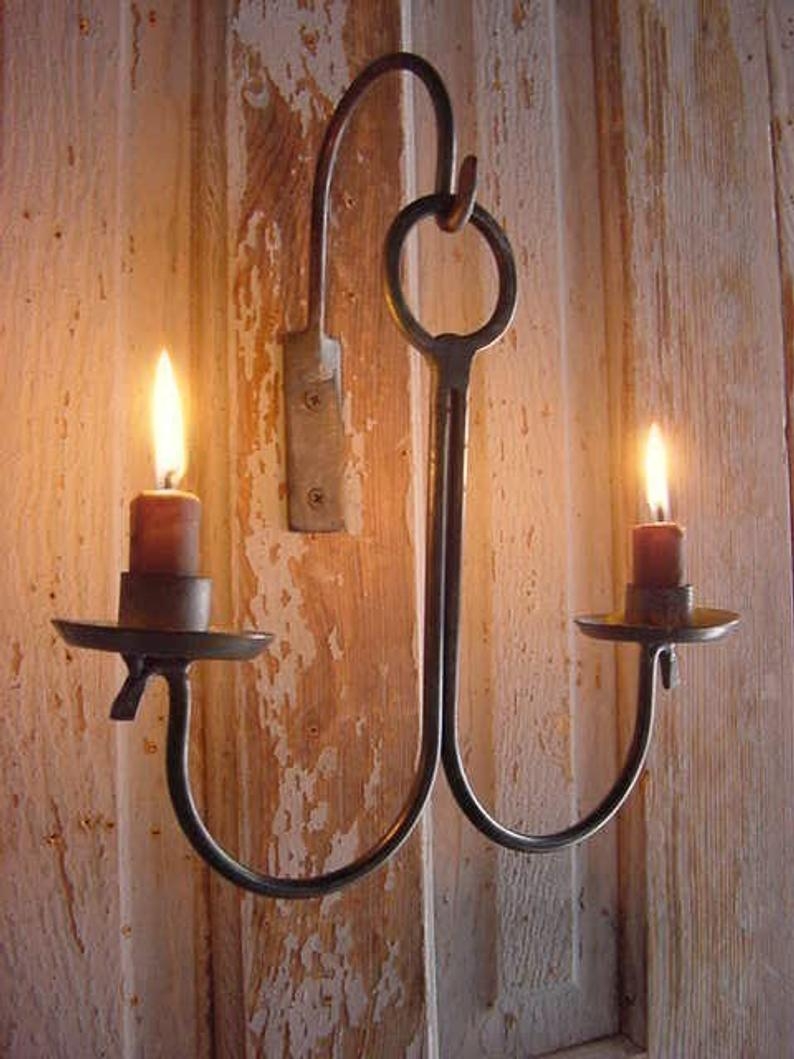 Primitive candle lighting hanging candle