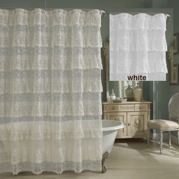 Lace Shower Curtain - Ideas on Foter