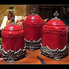 Country Kitchen Canister Set - Foter